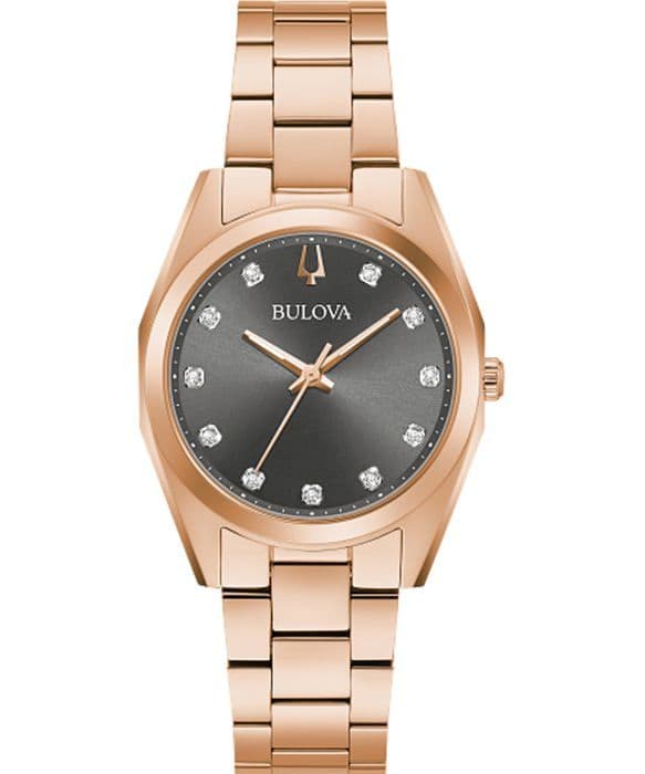 Klocka - Bulova - 97P156 - Kvarts - Analogisk - Rostfritt stål Ip-rosé