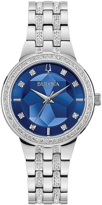 Bulova - Damklocka - Kvarts - Analog - Silverarmband i rostfritt stål - 96L276