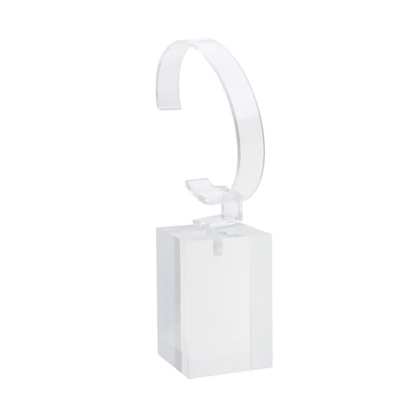 Akryl Ur Display Stand Showcase Armbånd Display Holder Gennemsigtig