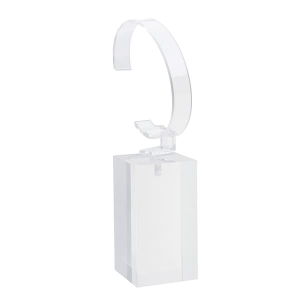 Akryl Ur Display Stand Showcase Armbånd Display Holder Gennemsigtig