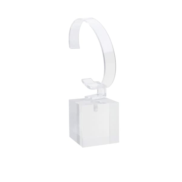 Akryl Ur Display Stand Showcase Armbånd Display Holder Gennemsigtig