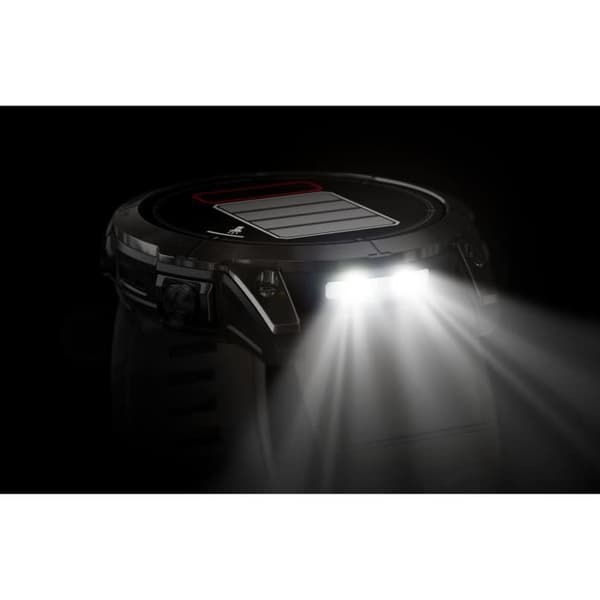 GARMIN - Epix Pro (Gen2) - Högpresterande smartklocka - 51 mm - Stål, Grå med svart rem
