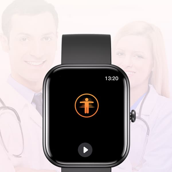 INF IP67 Vandtæt 2" HD Touch Screen Smart Watch Fitness Watch