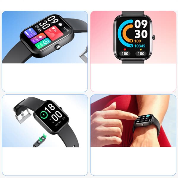INF IP67 Vandtæt 2" HD Touch Screen Smart Watch Fitness Watch