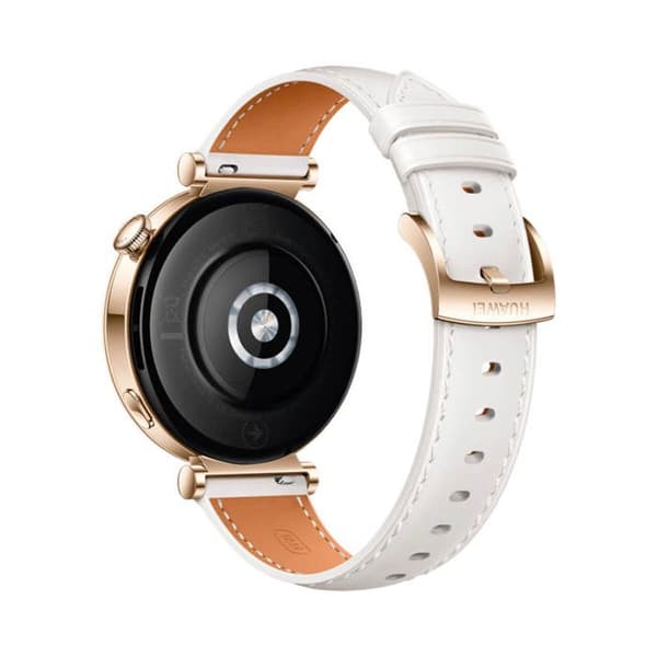 Smartwatch - HUAWEI - Watch GT 4 - 41 mm - Vit läderarmband - Vattentålighet 5 ATM