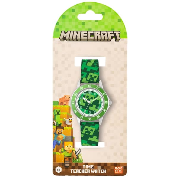 Minecraft Childrens/Kids Creeper Analogue Watch