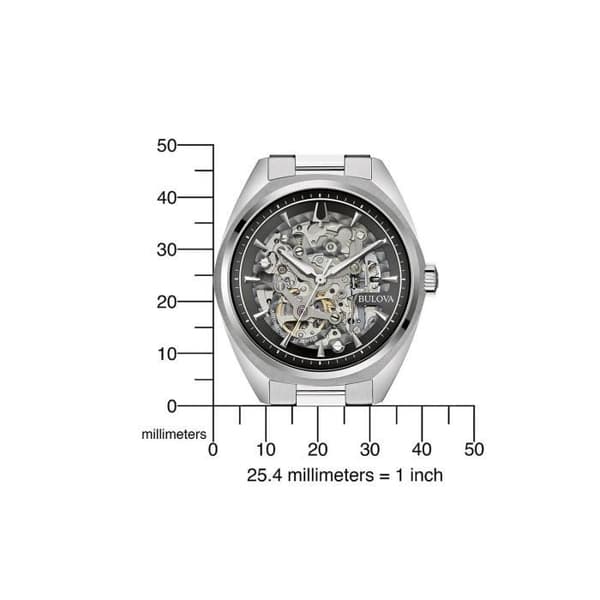 Klocka - Bulova - 96A293 - Rostfritt stål - 41 mm - Vattentålig 3 bar