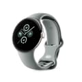 Miniatyrbild 3 av 6: Google Pixel Watch 2 - det bästa från Google och Fitbit - pulsmätning, stresshantering, säkerhetsfunktioner - Android - Champagne Gold aluminiumkropp