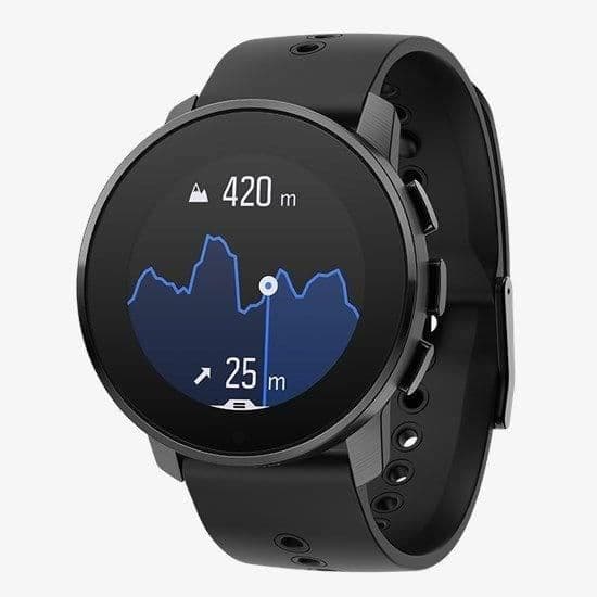 GPS sport smartwatch - HÖJDMÄTARE - SUUNTO 9 PEAK ALL BLACK TITANIUM - Skärm diameter 43 mm