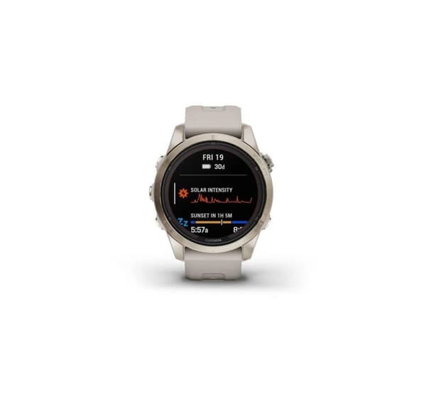 Smartwatch fenix 7s pro solar/sand/guld 010-02776-15, Garmin