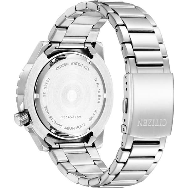 CITIZEN Herrklocka - Automatisk analog - Silverarmband i rostfritt stål - NJ2190-85E