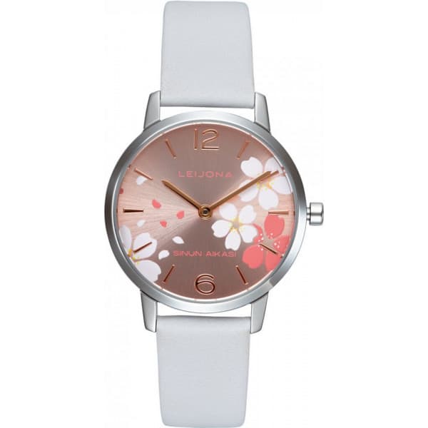 Løve Glans 5120-4684 -armbåndsur, 30 mm, Blomst