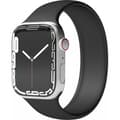Miniatyrbild 3 av 4: Vonmählen Solo Loop -silikonarmband för Apple Watch 38 / 40 / 41, storlek L, svart
