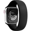 Miniatyrbild 4 av 4: Vonmählen Solo Loop -silikonarmband för Apple Watch 38 / 40 / 41, storlek L, svart