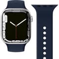 Pikkukuva 1 / 4: Vonmählen Classic Band -silikoniranneke, Apple Watch 42 / 44 / 45 / 49, tummansininen