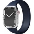 Pikkukuva 3 / 4: Vonmählen Solo Loop -silikoniranneke, Apple Watch 42 / 44 / 45 / 49, S-koko, tummansininen