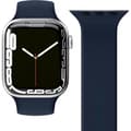 Pikkukuva 1 / 4: Vonmählen Solo Loop -silikoniranneke, Apple Watch 42 / 44 / 45 / 49, S-koko, tummansininen