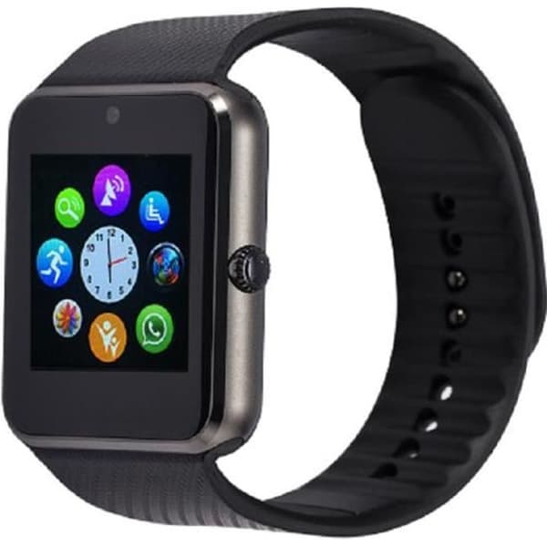 Smart Watch GT08 Klocka Med SIM-kortplats Push-meddelande Bluetooth-anslutning för Apple Android-telefon PK gv18 DZ09 u8 Sma