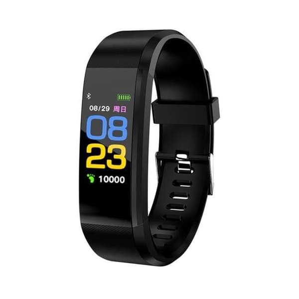 king NEUFU Connected Armband Bluetooth 4.0 Smart Armband Pulsmätare Activity Tracker Svart