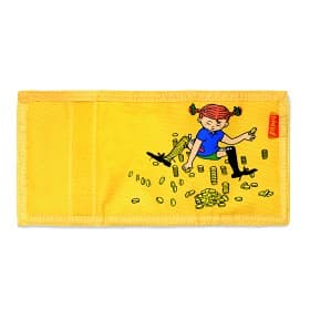Leksaker Micki Pippi Långstrump Plånbok Börs Gul
