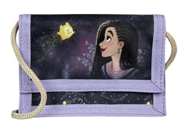 Plånbok Barn Barnplånbok WISH7000 Wallet 13x10cm Disney Wish Lila