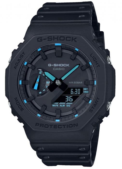 Klocka - CASIO - G-Shock - Svart och blått harts