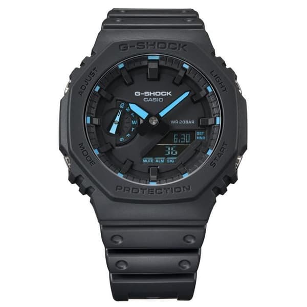 Klocka - CASIO - G-Shock - Svart och blått harts