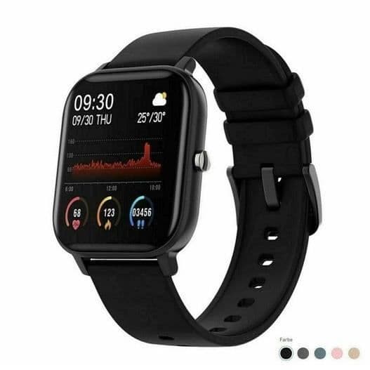 MAVURA GoSmartwatch Pro S9™ smartklocka Bluetooth fitness tracker fitnessarmband vattentät klocka herr &amp; dam för Android och app