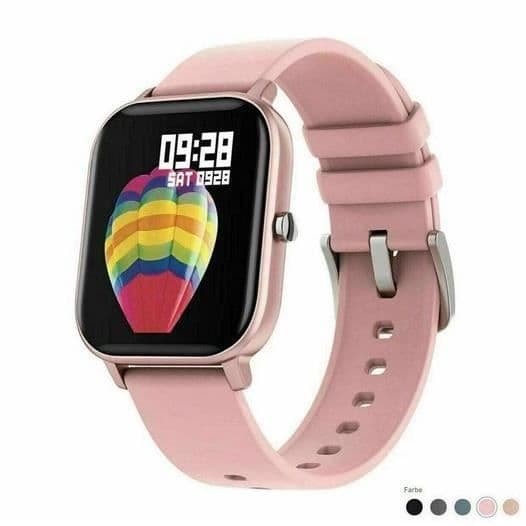 MAVURA GoSmartwatch Pro S9™ smartklocka Bluetooth fitness tracker fitnessarmband vattentät klocka herr &amp; dam för Android och app