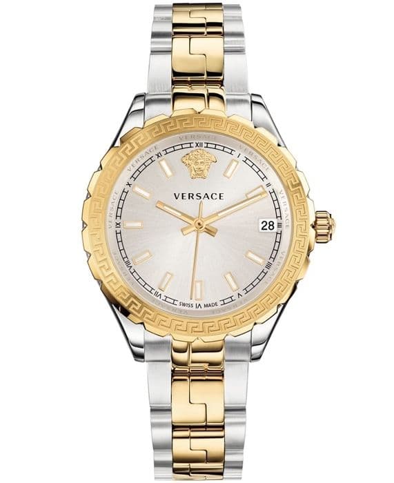 Klocka - Versace - V12030015 - Kvarts - Rostfritt stål - Dam
