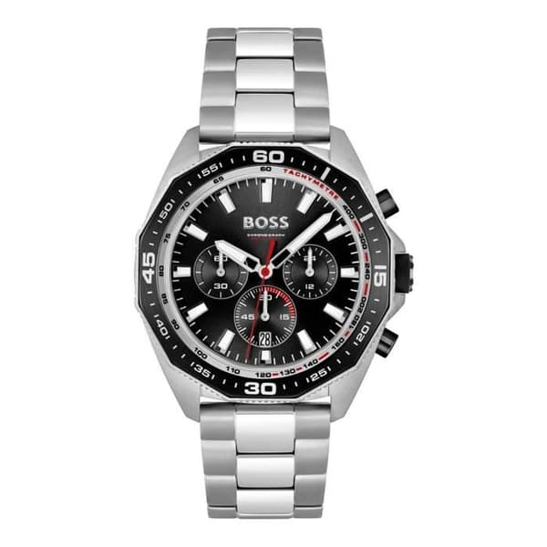 Hugos Boss Steel Watch Energy Watch HB1513971 Silver