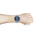 Miniatyrbild 4 av 4: Quartzklocka - Hugo Boss - 1513784 - Armband i rostfritt stål - Blå urtavla - 5 ATM