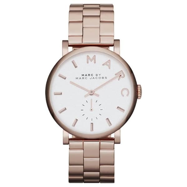 Damklocka - MARC BY MARC JACOBS - BAKER MBM3244 - Kvarts - Analog - Guldpläterat rostfritt stål