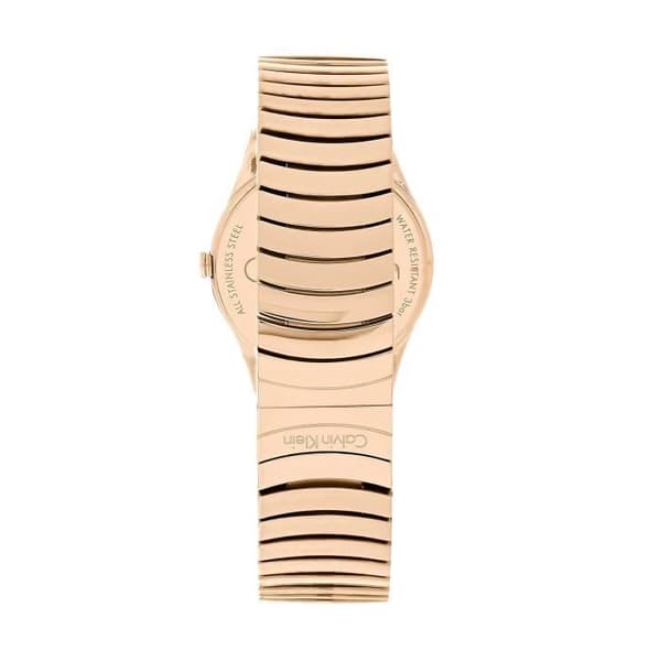Armbandsur - DFW65 - Whirl - Kvarts - Silver urtavla - Roséguld - Kvinna