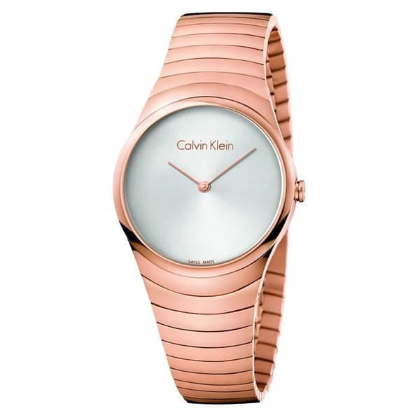 Armbandsur - DFW65 - Whirl - Kvarts - Silver urtavla - Roséguld - Kvinna