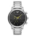 Miniatyrbild 1 av 2: Klocka - Armani - AR11324 - Rostfritt stål - Svart - Ø 46 mm