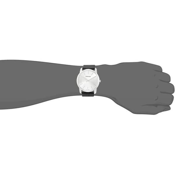 Klocka - Calvin Klein - K2G221C6 - Kvarts - Svart Läder - 37 mm Silver