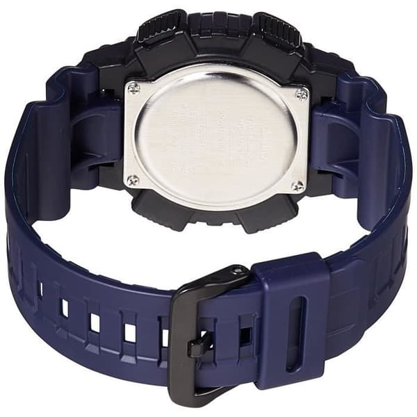 Klocka - Casio - Aeq-110W-2avdf - Svart urtavla - Dubbel skärm - Motstånd 100m