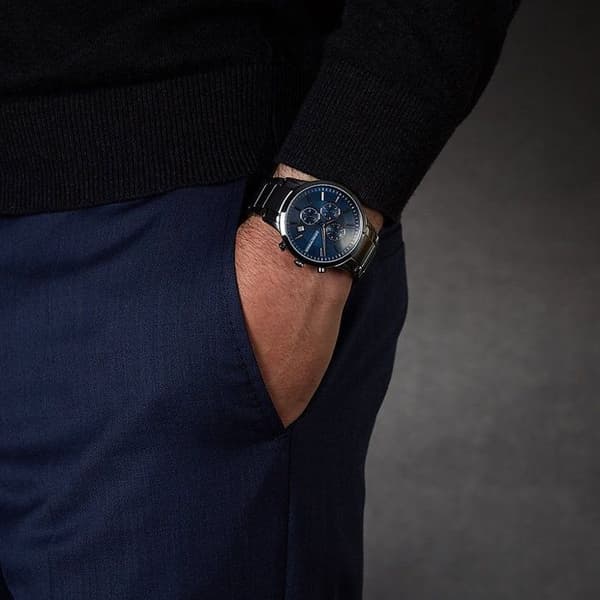 Klocka - Emporio Armani - AR11215 - Analog - Rostfritt stål - Vattentålighet 5 Atm