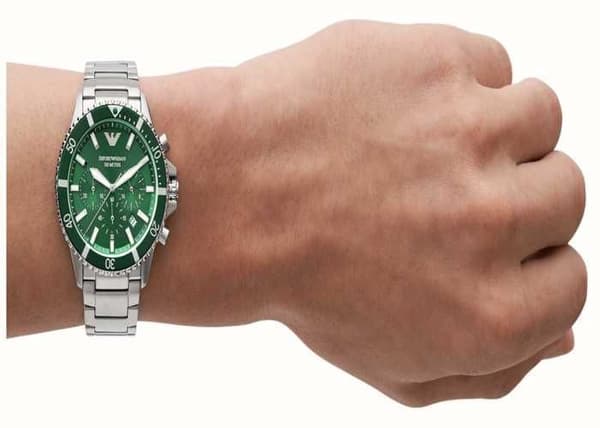 Klocka - Emporio Armani - AR11500 - Silver - Rostfritt stål - Vattentålighet 10 Atm