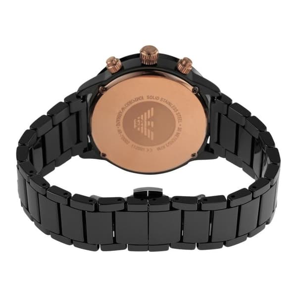 Klocka - Emporio Armani - AR70002 - 43mm - Keramik - Kvarts - Svart