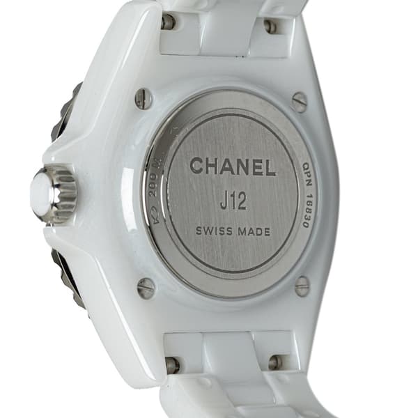 Pre-owned Chanel J12 Watch White