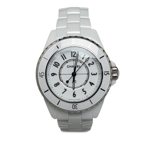 Pre-owned Chanel J12 Watch White