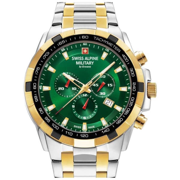 Mens Watch Swiss Military 7043.9144, Quartz, 47mm, 10ATM