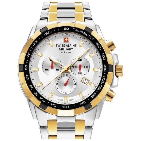Mens Watch Swiss Military 7043.9142, Quartz, 47mm, 10ATM