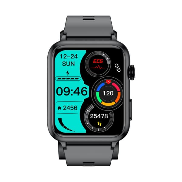 INF Smartwatch, 1,91 tommer skærm, blodtryk, puls, blodiltning
