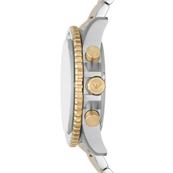 Klocka - Emporio Armani - AR11361 - Kvarts - Chronograph - Multicolor rostfritt stål