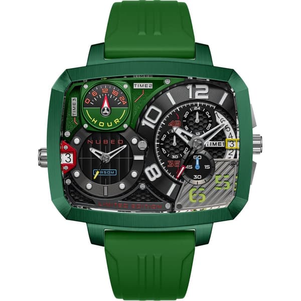 Mens Watch Nubeo NB-6084-03, Quartz, 58mm, 5ATM