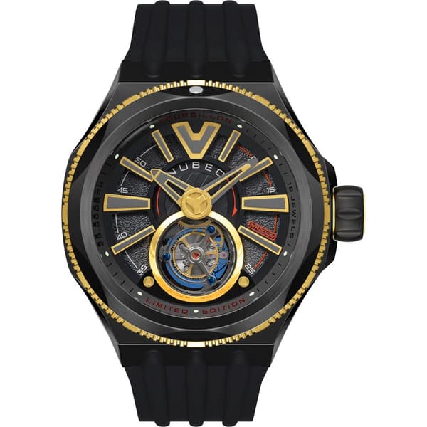 Mens Watch Nubeo NB-6075-05, Automatic, 52mm, 10ATM