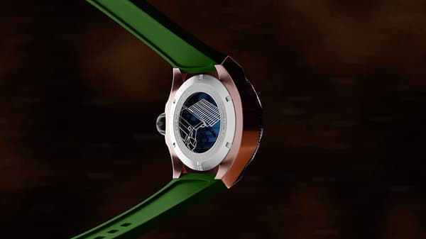 Mens Watch Nubeo NB-6075-0B, Automatic, 52mm, 10ATM